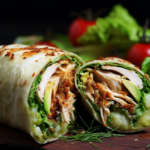 Wrap de Frango com Abacate Combinacao Perfeita para Perder Peso Foto 03