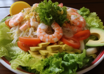 Salada de Camarão e Abacate: Luxo e Magreza na sua Mesa!