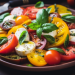 vendedorglobal Caprese Salad with Heirloom Tomatoes and Basil a318177b 5c9b 4e3a 8826 997e39f6593a