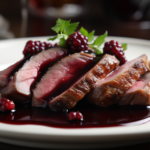 vendedorglobal Duck Magret with Red Wine and Red Berry Sauce cca5e8cd 9fe8 4b8f b1cc 8a5fd53e2af3