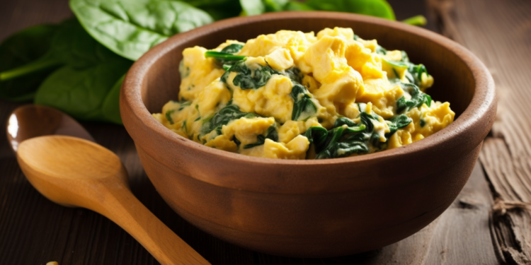 Ovos Mexidos com Espinafre: Energia e Magreza para o Seu Dia! 3 Ovos Mexidos com Espinafre: Energia e Magreza para o Seu Dia!