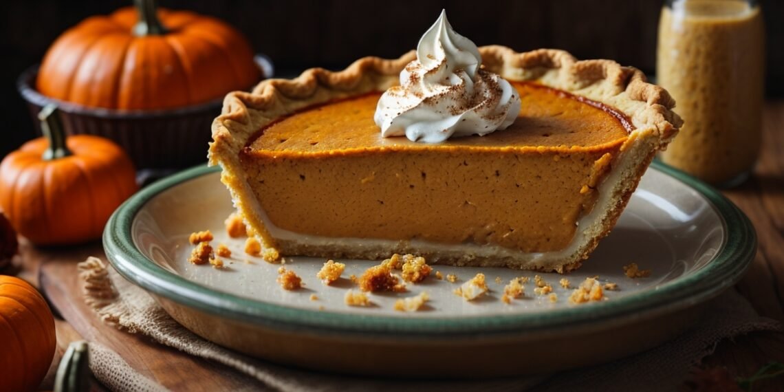 Torta de Abóbora Americana: Sobremesa Tradicional de Ação de Graças!