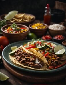 Fajitas Tex-Mex Autênticas: Sabor da Fronteira EUA-México!