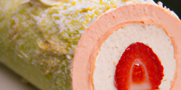 Rocambole Fit de Morango: Sabor e Saúde em Harmonia