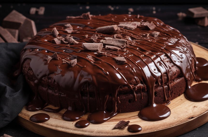 Bolo de Chocolate Vegano : Sem Lactose e Delicioso