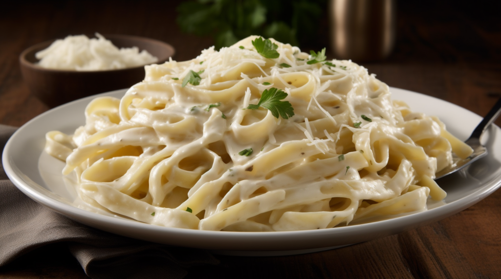 Fettuccine Alfredo: Cremoso