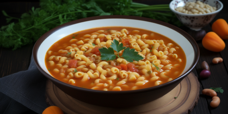 Pasta e Fagioli: Sopa de Massa e Feijão à Moda Italiana