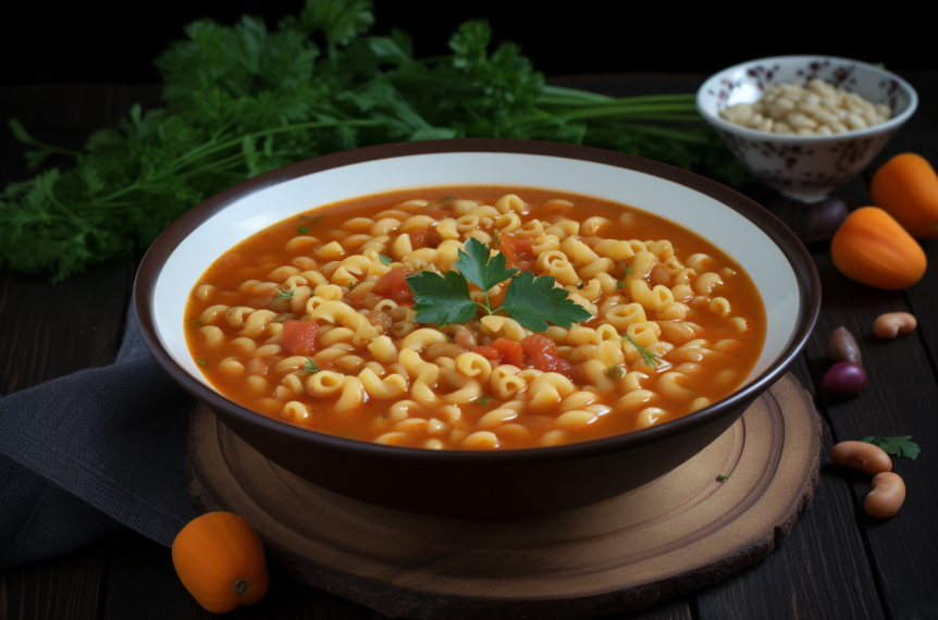 Pasta e Fagioli: Sopa de Massa e Feijão à Moda Italiana